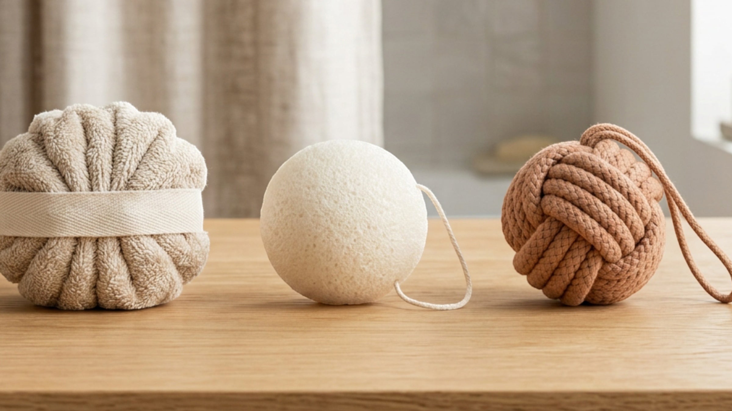 Hdkwv Bath Poufs and Wash Balls